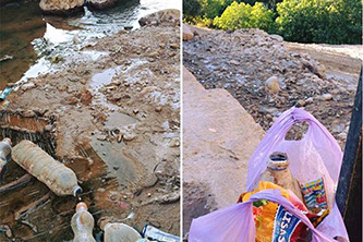 Naredi nekaj za naravo Napiši NNN zgodbo Pobiranje smeti v Maroku Maroko jpg
